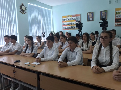 Дербентские школьники приняли участие в открытом уроке профессиональной навигации «ПроеКТОриЯ»