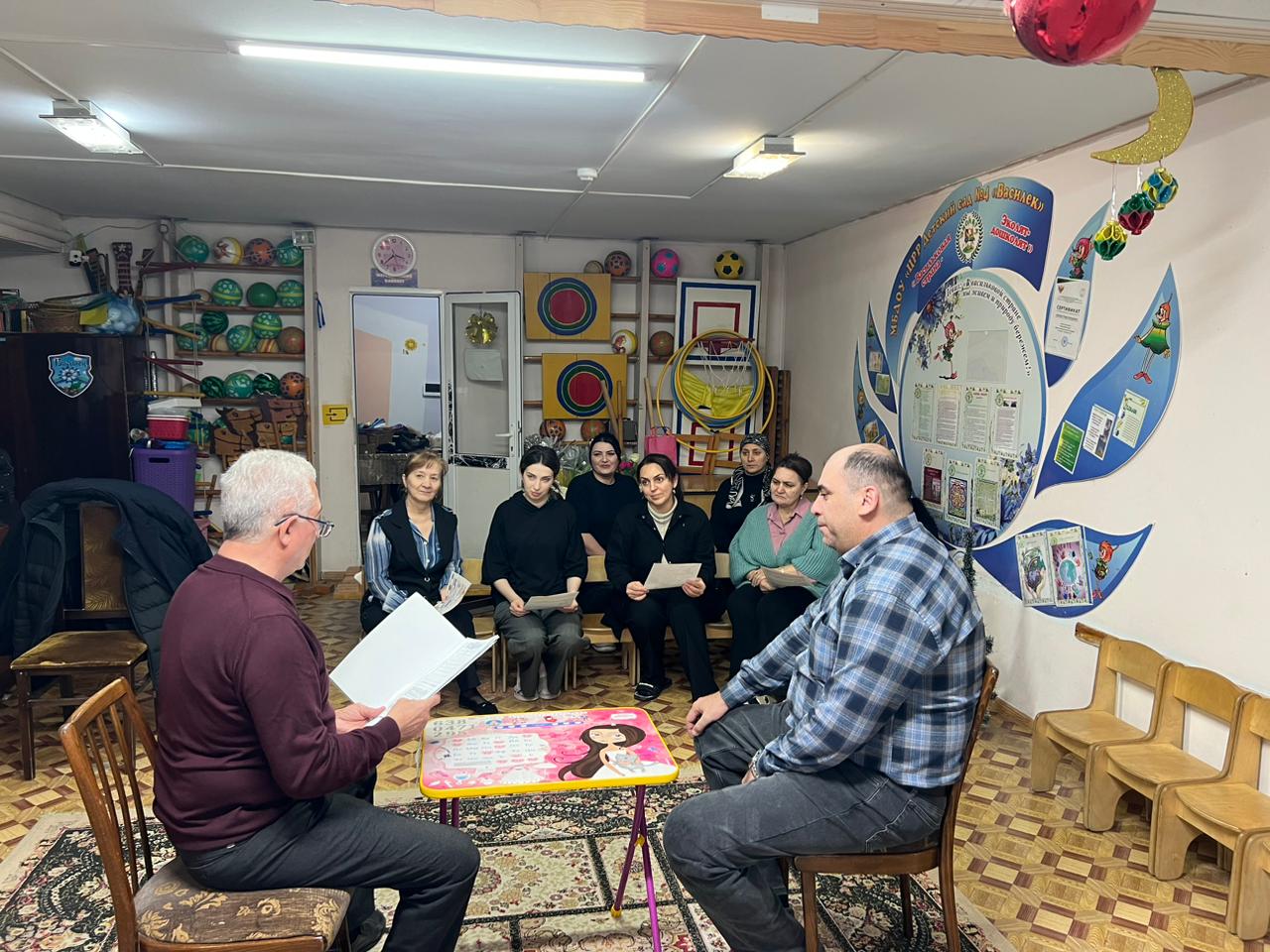 Занятие по гражданской обороне с населением в заглубленном помещении подземного пространства (ЗППП - Укрытие) по ул. Таги-Заде, д. 112