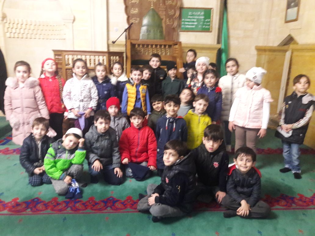 Воспитанники МБДОУ Детский сад №12 посетили Джума мечеть