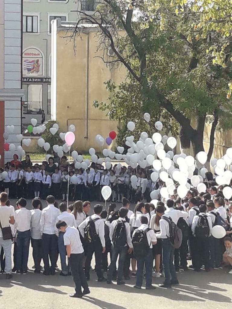 Линейка «Мы солидарны в борьбе с терроризмом» прошла в школе-интернат №6